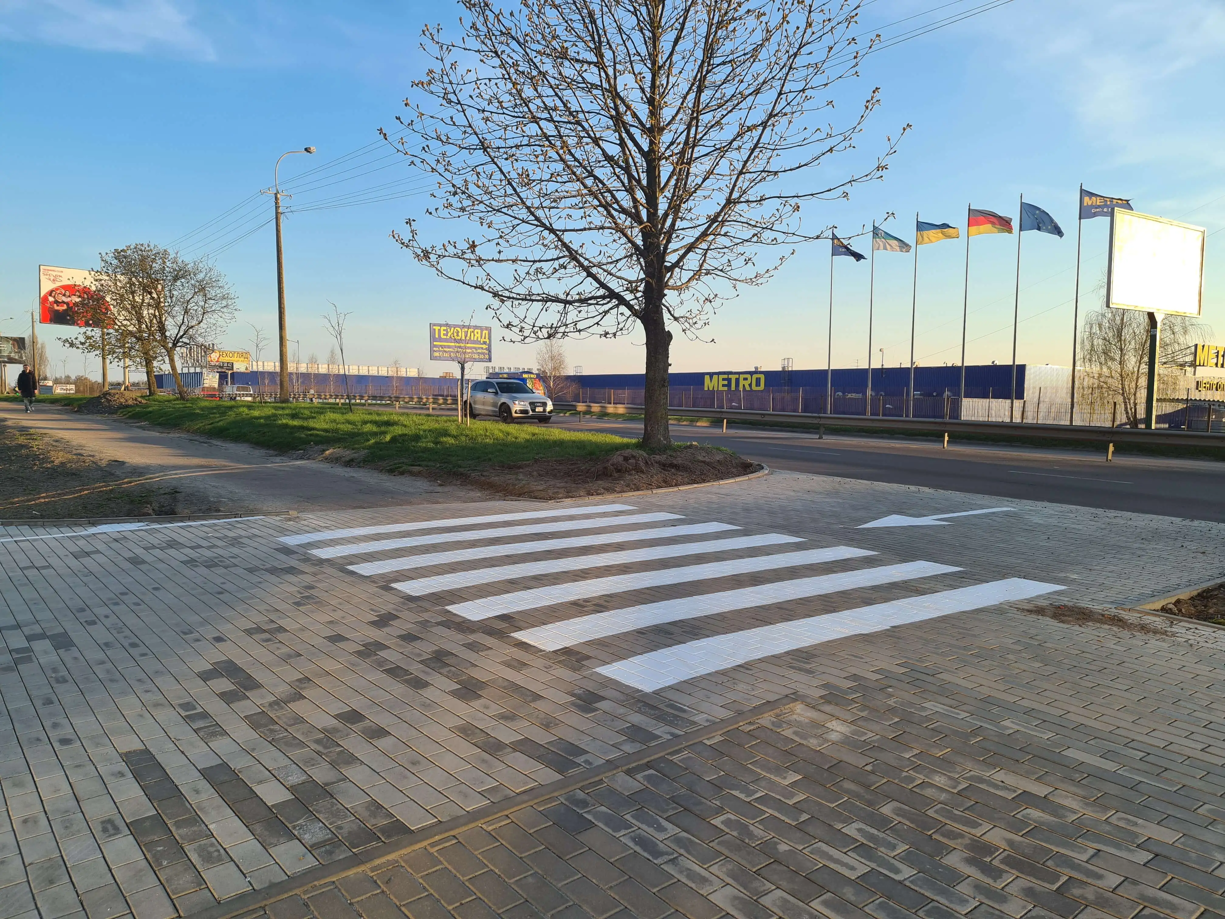 дорожня розмітка